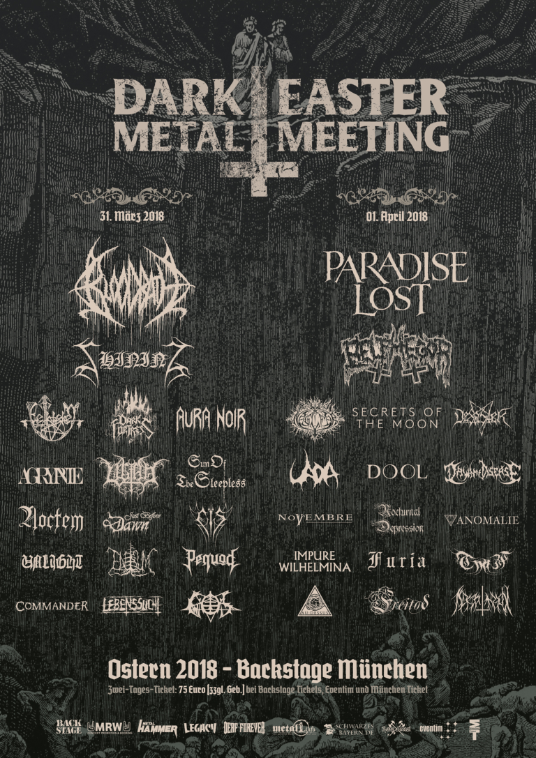 Dark Easter Metal Meeting 2018 – 31.03./01.04.2018 – München